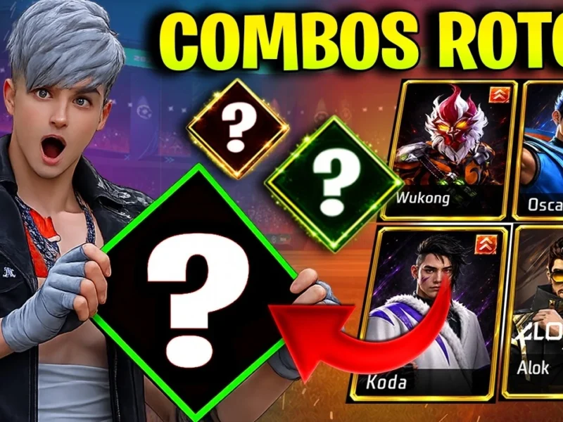 Combos rotos de personajes en Free Fire
